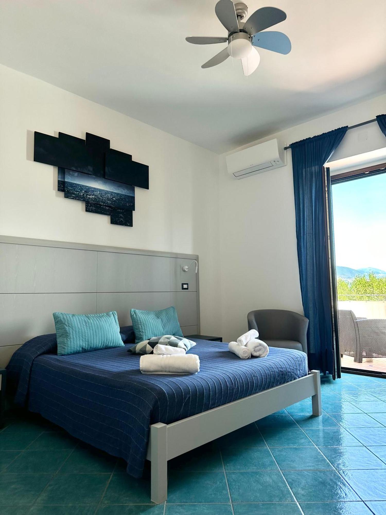 Belvedere Hotel-B&B Palinuro Bagian luar foto