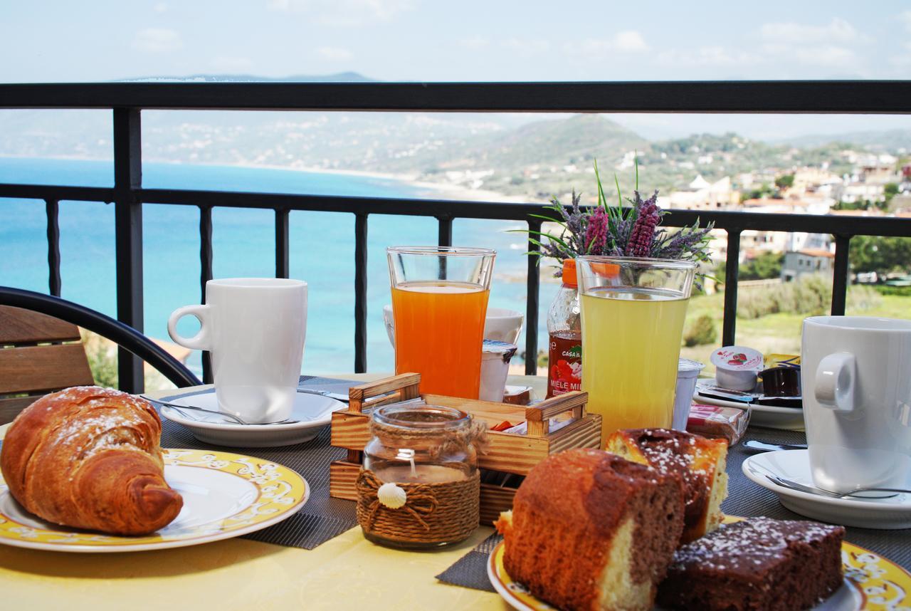 Belvedere Hotel-B&B Palinuro Bagian luar foto
